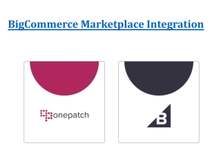 BigCommerce Marketplace Integration | BigCommerce Order and Inventory Management