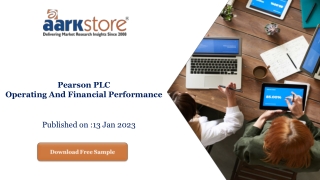 Pearson PLC Operating And Financial Performance