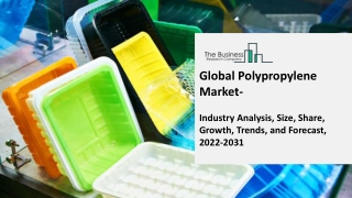 Polypropylene Market Key Trends And Strategies For Expansion 2023-2032