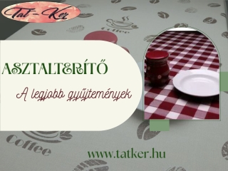 Elegáns Asztalterítők a különféle asztalokhoz