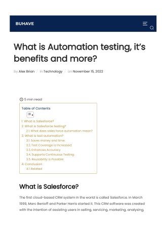 What is Automation testing, it’s benefits and more