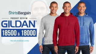 Product Review - Gildan 18500 and Gildan 18000