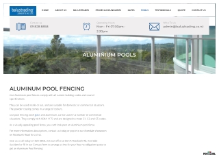 Pool Fencing Gates In Auckland | Gates For Swimming Pools In Auckland