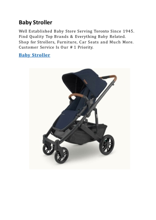Baby Stroller