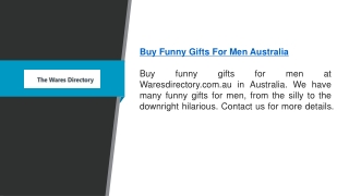 Buy Funny Gifts for Men Australia  Waresdirectory.com.au