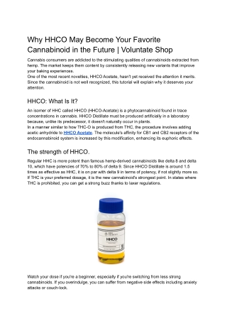 Why HHCO May Become Your Favorite Cannabinoid in the Future _ Voluntate Shop