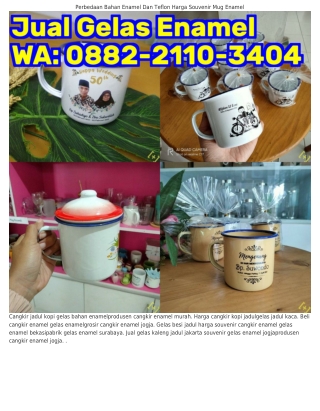 O882·2llO·ЗԿOԿ (WA) Toko Cangkir Enamel Murah Jual Gelas Enamel Surabaya