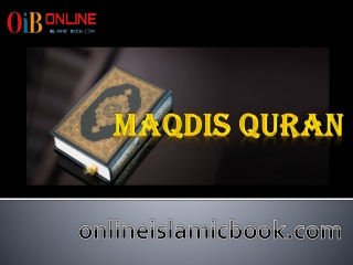 Maqdis Quran