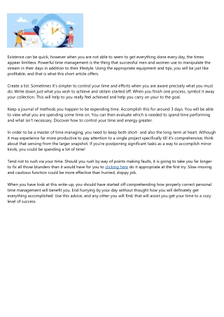 All That You Need to Discover The Issue Of Your Energy Managing