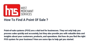 how-to-find-a-point-of-sale