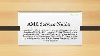 AMC Service Noida