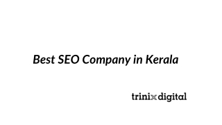 Best SEO Company in Kerala