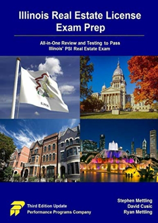 (pdF) full d!OWNLOAD Illinois Real Estate License Exam Prep: All-in-One Rev