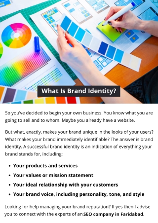 What Is Brand Identity?