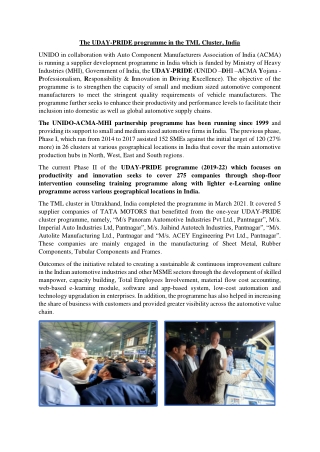 Success_Story_Autocomponents_Pantnagar_Cluster