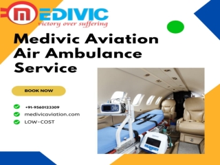 Low-cost Air Ambulance Service in Bhubaneswar by Medivic Aviation