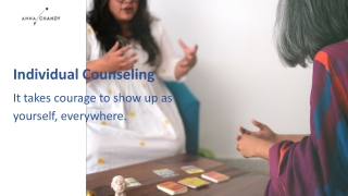 Individual Counseling