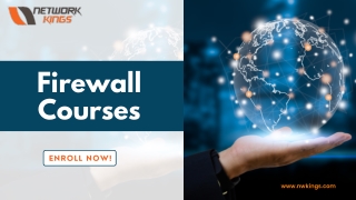 Best Firewall Courses Provided by Network Kings