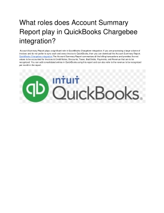 QuickBooks Chargebee integration (1)