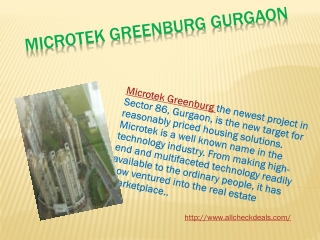 Microtek Greenburg Gurgaon