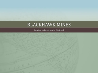 Blackhawk mines-Why it is More Fun to Shoot Video than Takin