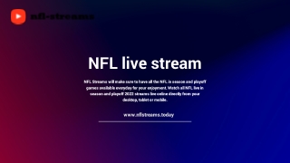Reddit Nfl Streams