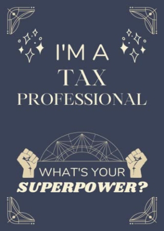 D!ownload  book (pdF) Tax Professional Gifts: Lined Blank Notebook Journal,