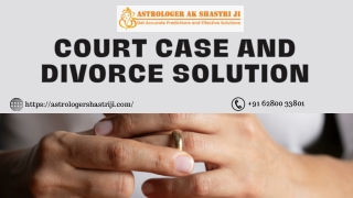 Court Case and Divorce Solution | Call Now |  91 62800-33801