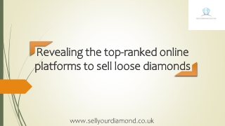 Online platforms to sell loose diamonds_Sell Your Diamond