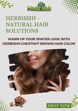 Chestnut Brown Hair Color