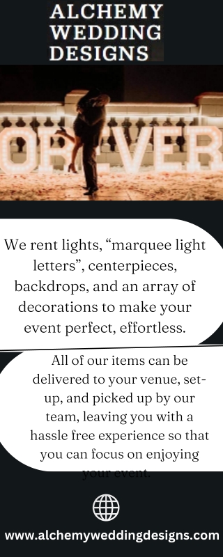 Engagement Light Letters for Rent In Tulsa,Ok