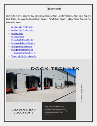 Retractable Dock Shelters