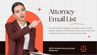 Lawyer email lists For Acquisition And Data Segmentation.