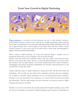 Digital Marketing
