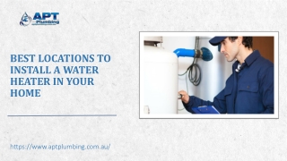 Best Locations to Install a Water Heater in Your Home