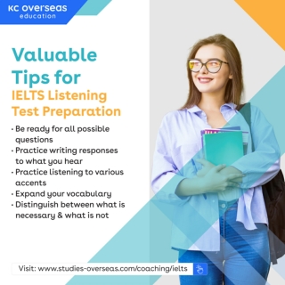 Valuable Tips for IELTS Listening Test Preparation