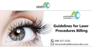 Guidelines for Laser Procedures Billing