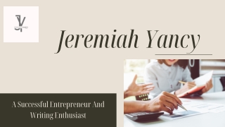 A Successful Entrepreneur And Writing Enthusiast
