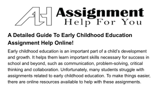 A-detailed-guide-to-early-childhood-education-assignment-help-online!