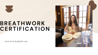 Build a Community with Breathwork Certification from Breath of Gold!