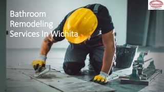 Bathroom Remodeling Services In Wichita