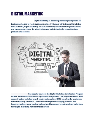 DIGITAL MARKETING