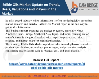 global-edible-oils-market