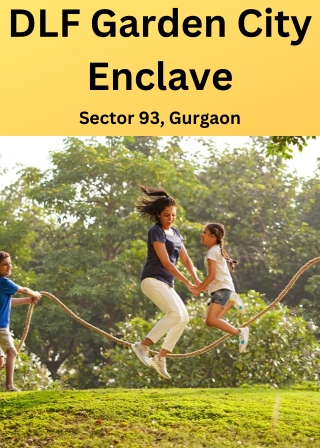 DLF Garden City Enclave Gurugram - PDF