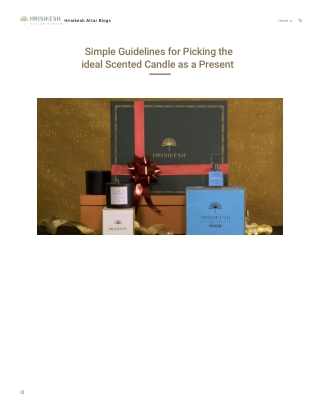 Simple Guidelines for Picking the ideal Scented Candle as a Present