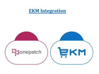 EKM Ecommerce Integration | EKM Inventory and Order Management | OnePatch