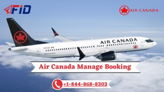 Air Canada Manage Booking