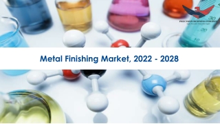 Metal Finishing Market Trends, Industry Analysis 2022-28