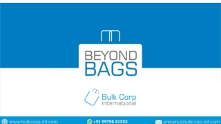 Why should you choose UN Certified FIBC Bags