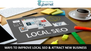 Ways to Improve Local SEO & Attract New Business